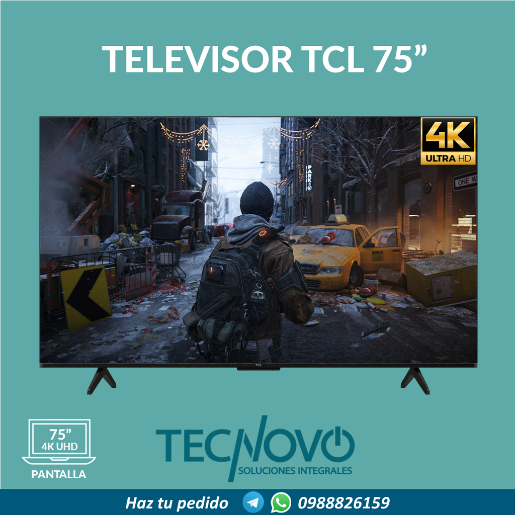 Televisor TCL Popular 4K Smart TV 75"