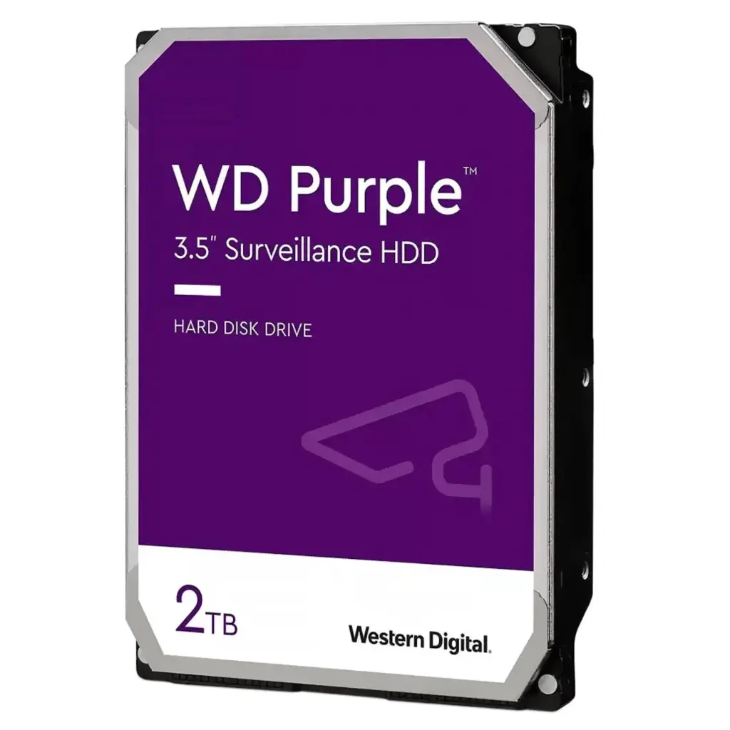 Disco duro WESTERN DIGITAL SATA Purple 2TB