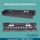 Organizador Horizontal CONNECTION 2UR 85x80mm 
