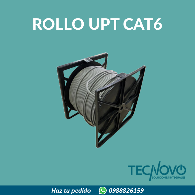 Rollo de cable UTP CONNECTION CAT6 305 metros