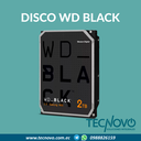 Disco duro WESTERN DIGITAL SATA Black 3.5" 2TB
