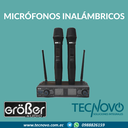Micrófonos inalámbricos GROBER dual WM332