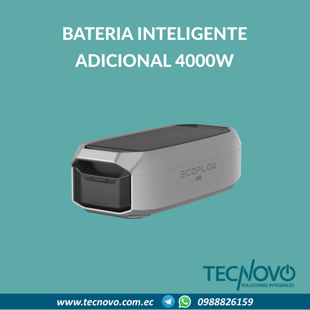 Batería adicional ECOFLOW Delta PRO 3