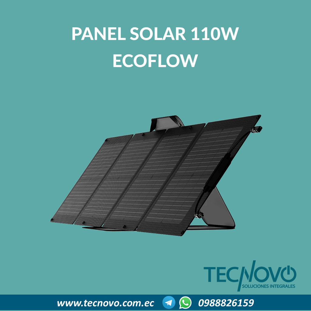Panel Solar Ecoflow 110W