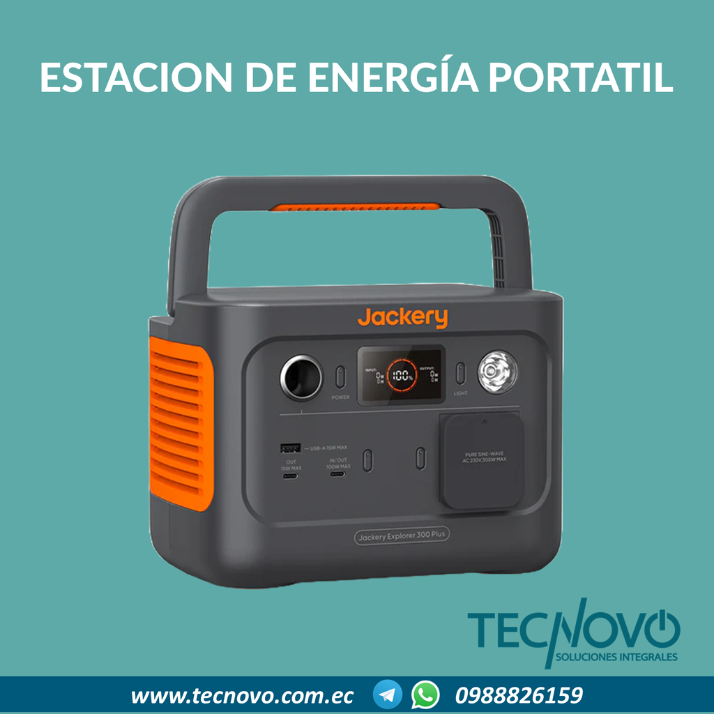 Estación de energía portátil Jackery Explorer 300 Plus 300W