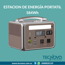 Estación de energía portátil AMPACE P600 584Wh