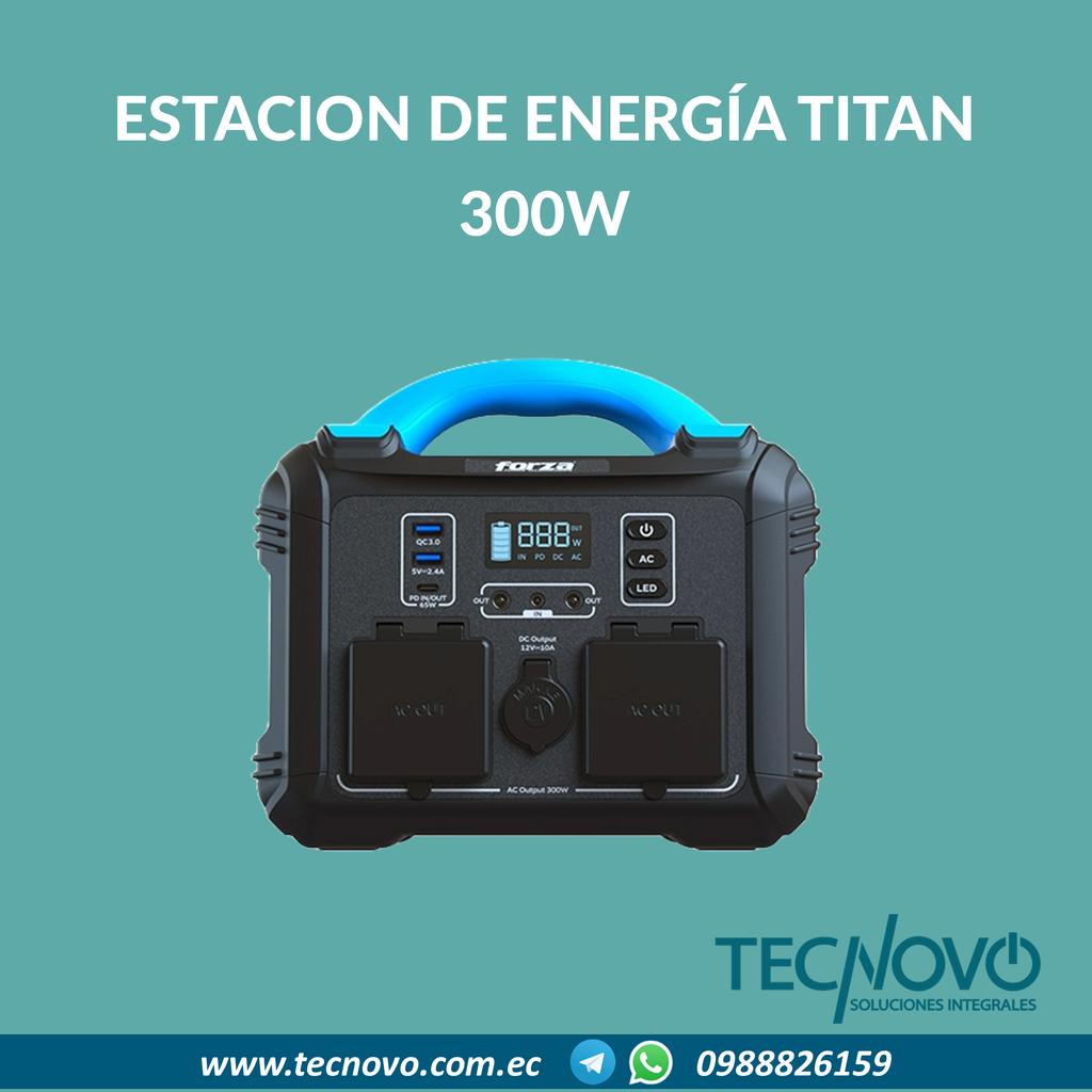 Batería portátil TITAN 300W FPP-T300