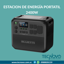 Estación de energía portátil BLUETTI 2400W 2304Wh