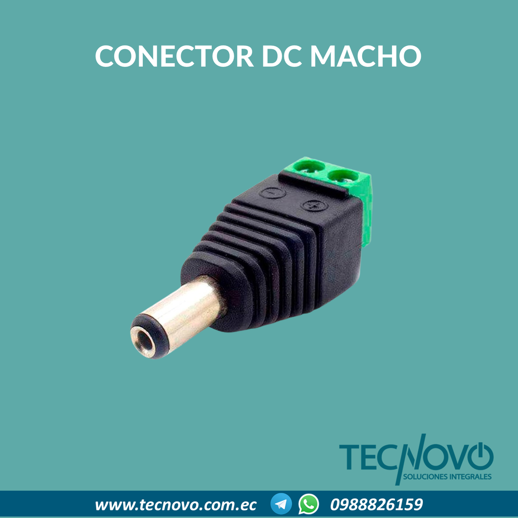 Borneras de corriente Macho