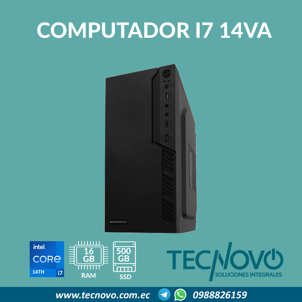 CPU Intel Core I7 14700 16GB 500GB 