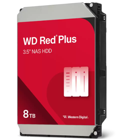 Disco duro WESTERN DIGITAL Red Plus NAS 8TB 3.5"