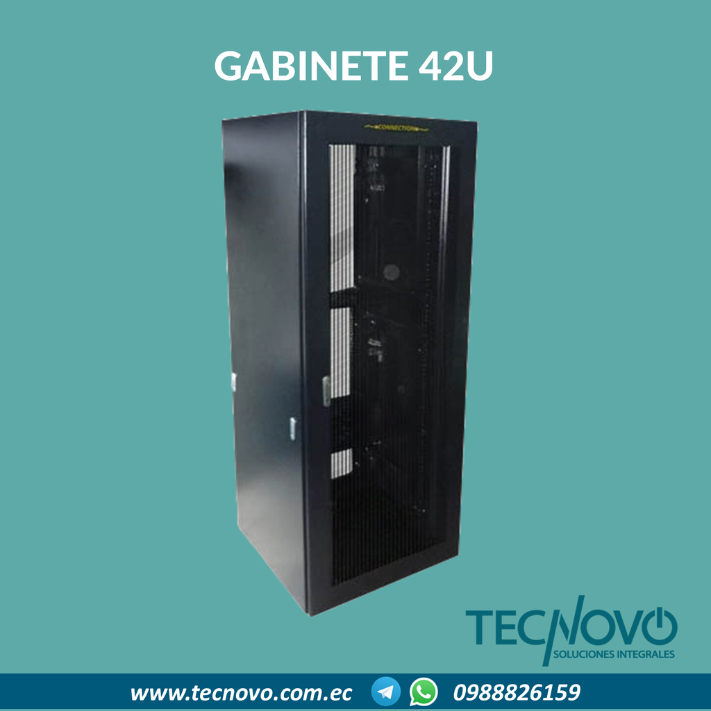 Gabinete de piso Connection 42UR 80x1000x2055CM