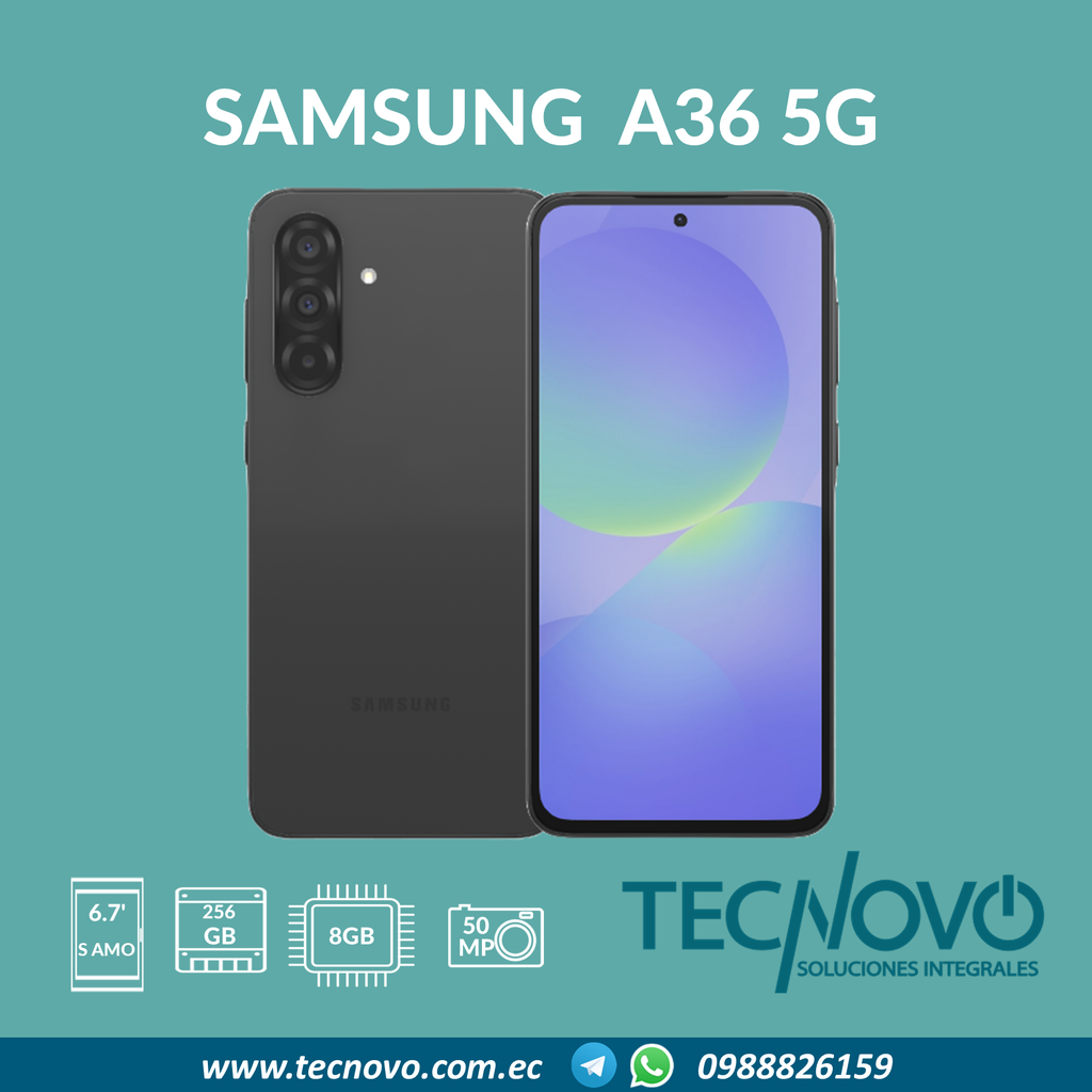 Celular SAMSUNG A36 8GB 256GB 5G