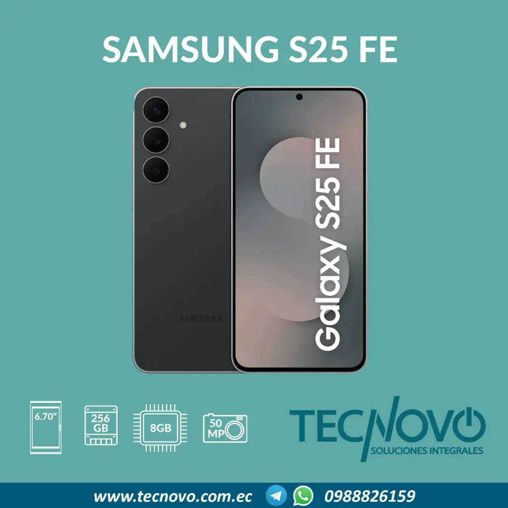 Celular Samsung S25 FE 8GB/256GB