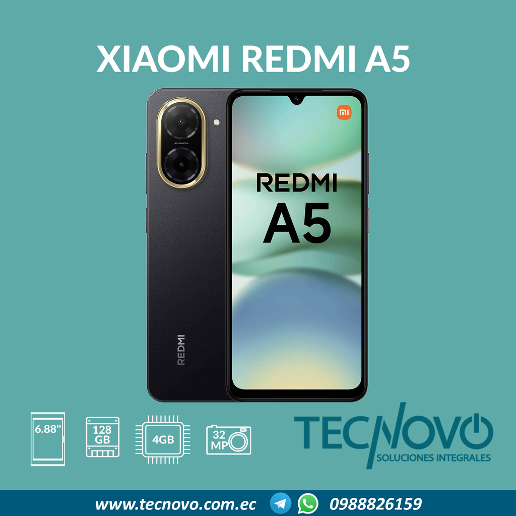 Celular Xiaomi Redmi A5 4GB 128GB