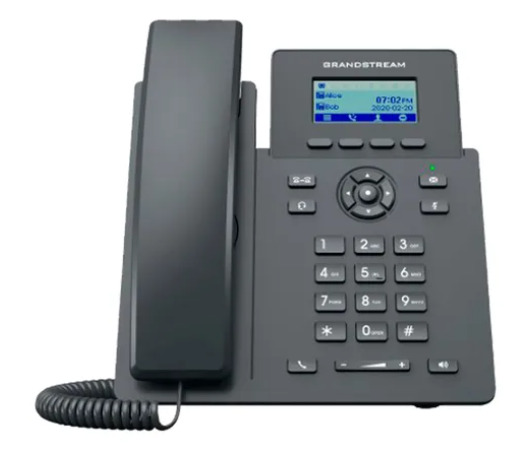 Teléfono IP GRANDSTREAM GRP2601 2 cuentas SIP 2 puertos 10/100Mbps (incluye fuente)