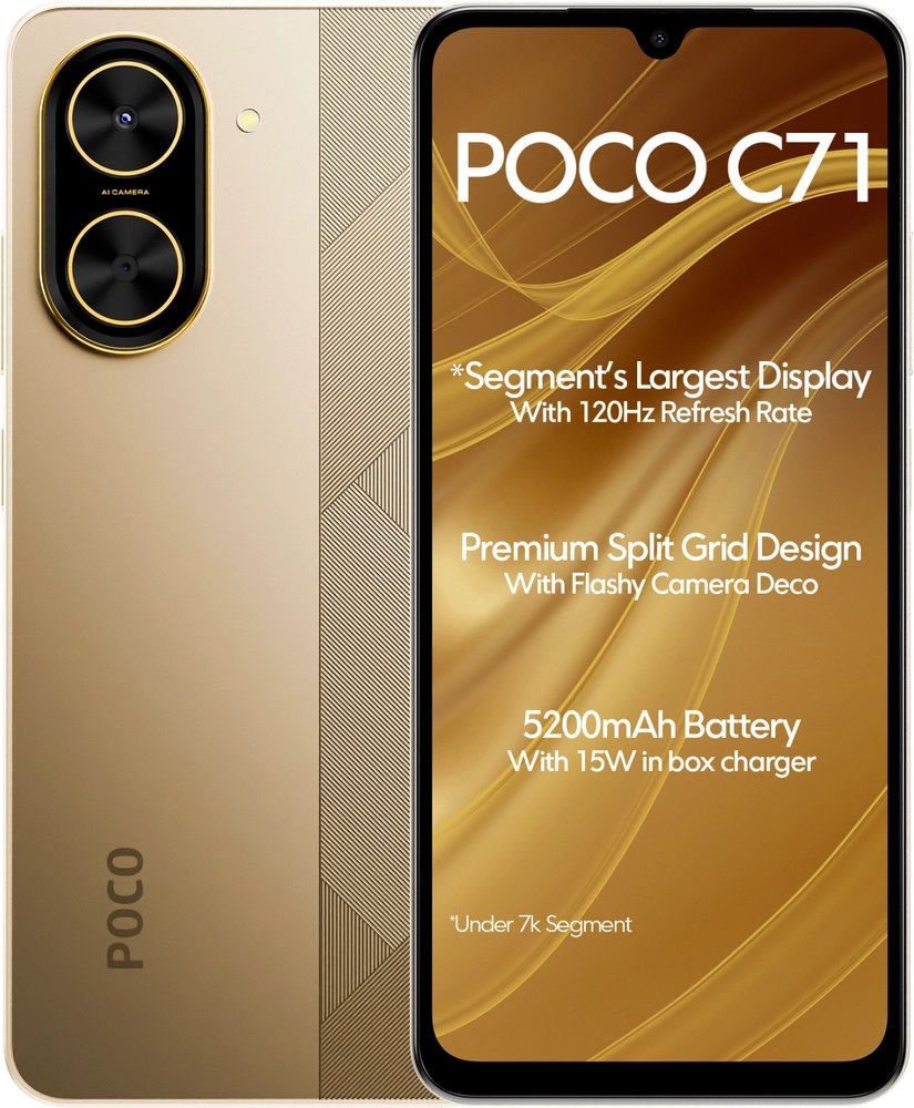Celular Xiaomi Poco C71 4GB 128GB