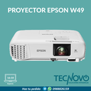 Proyector EPSON PowerLite W49 3800 lúmenes