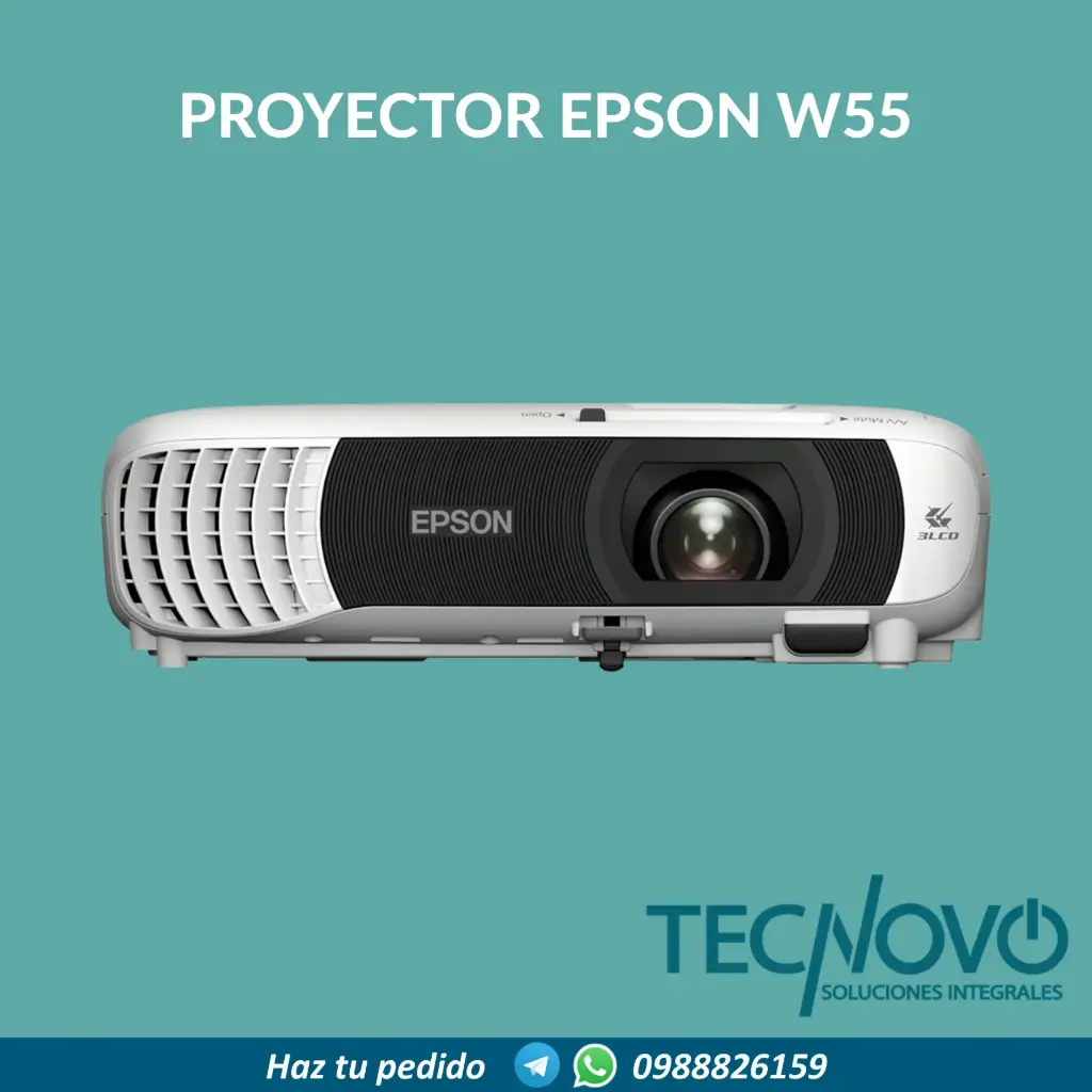 Proyector Epson Powerlite W55+ Plus 3LCD 4000 Lumenes