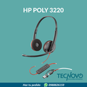 Auriculares Hp Poly Headset Black Wire 3220 Usb-C+Usb-A