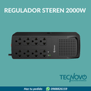 Regulador Steren 2000W / 8 Contactos