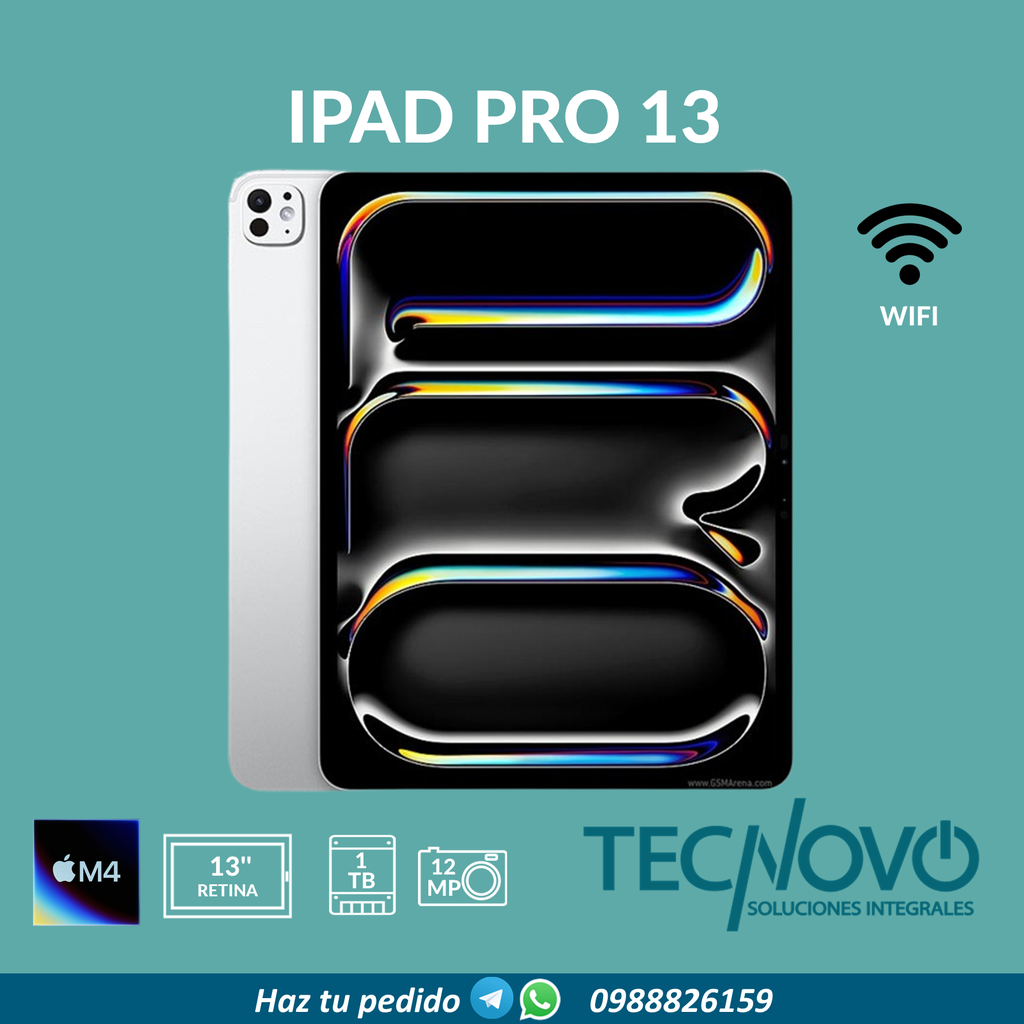 Tablet APPLE IPAD PRO M4 1TB 13" WIFI