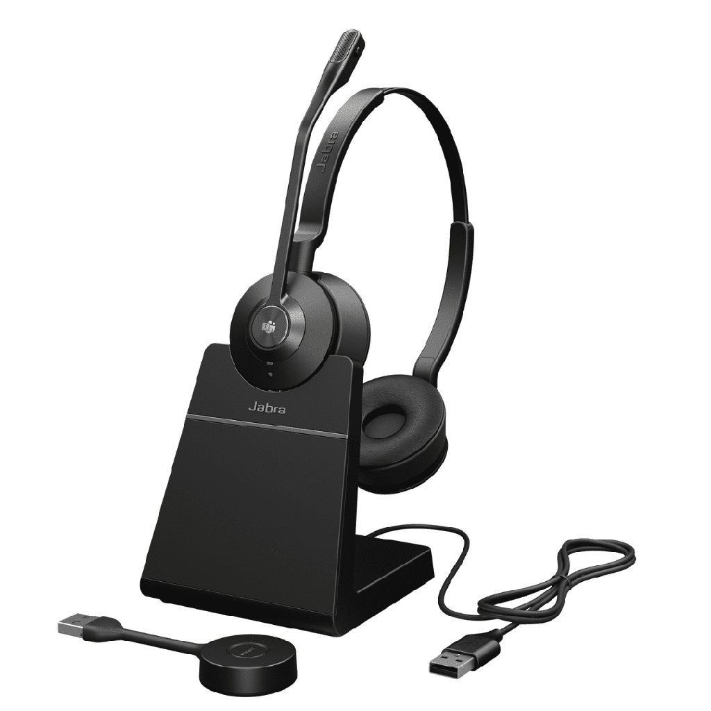 Auriculares JABRA Engage 55 MS Stereo USB-A incluye stand de carga