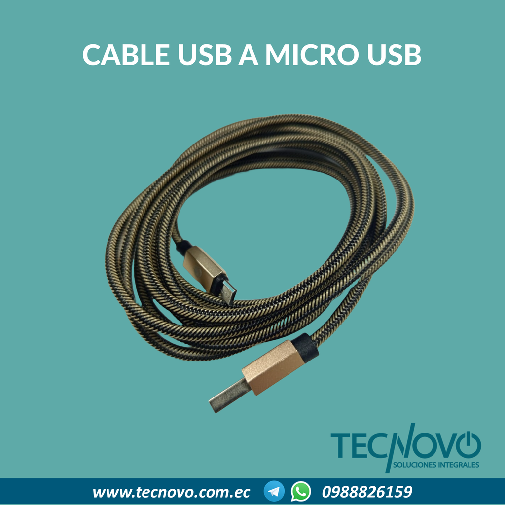 Cable Ramitech USB a MicroUsb(v8)