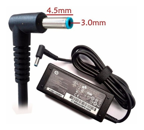 Cargador laptop HP 19.5V 2.31A 45W  PUNTA AZUL