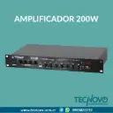 Amplificador American Xtreme 4 zonas 200W USB/SD/MP3/BT 