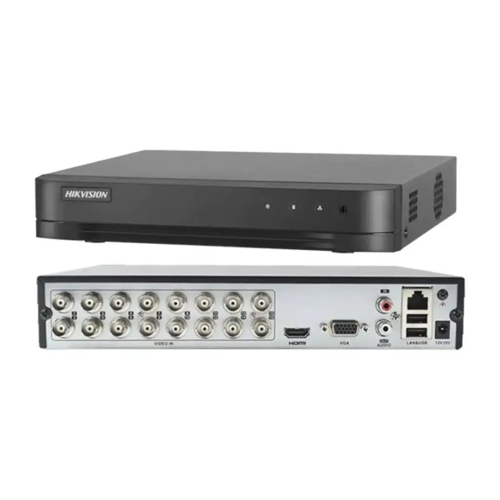 DVR Hikvision AcuSense 8ch 1080p HD-TVI Audio (DS-IDS-7208HQHI-M1/X)