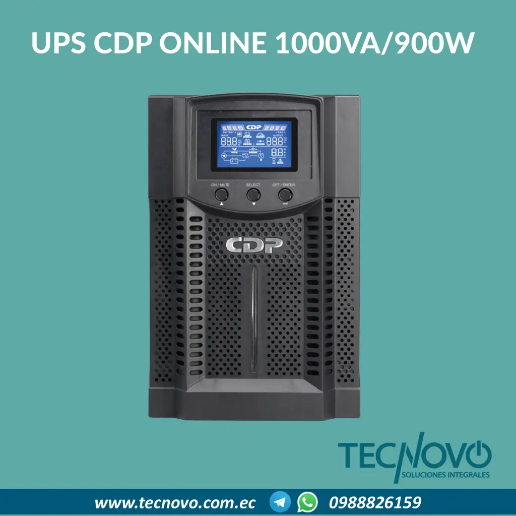 UPS CDP Online Torre UPO11-1 1000VA/900W 120V