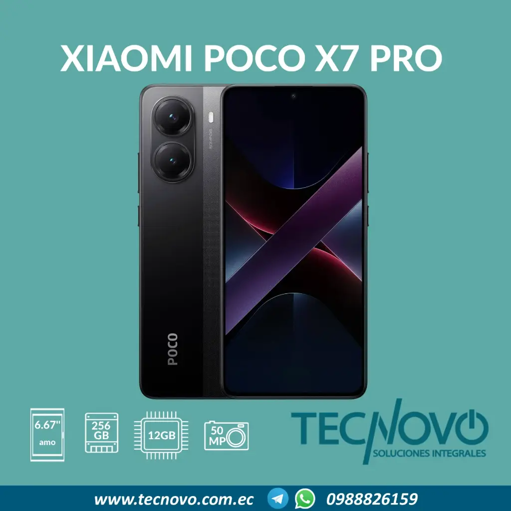 Celular Xiaomi Poco X7 PRO 12GB/256GB