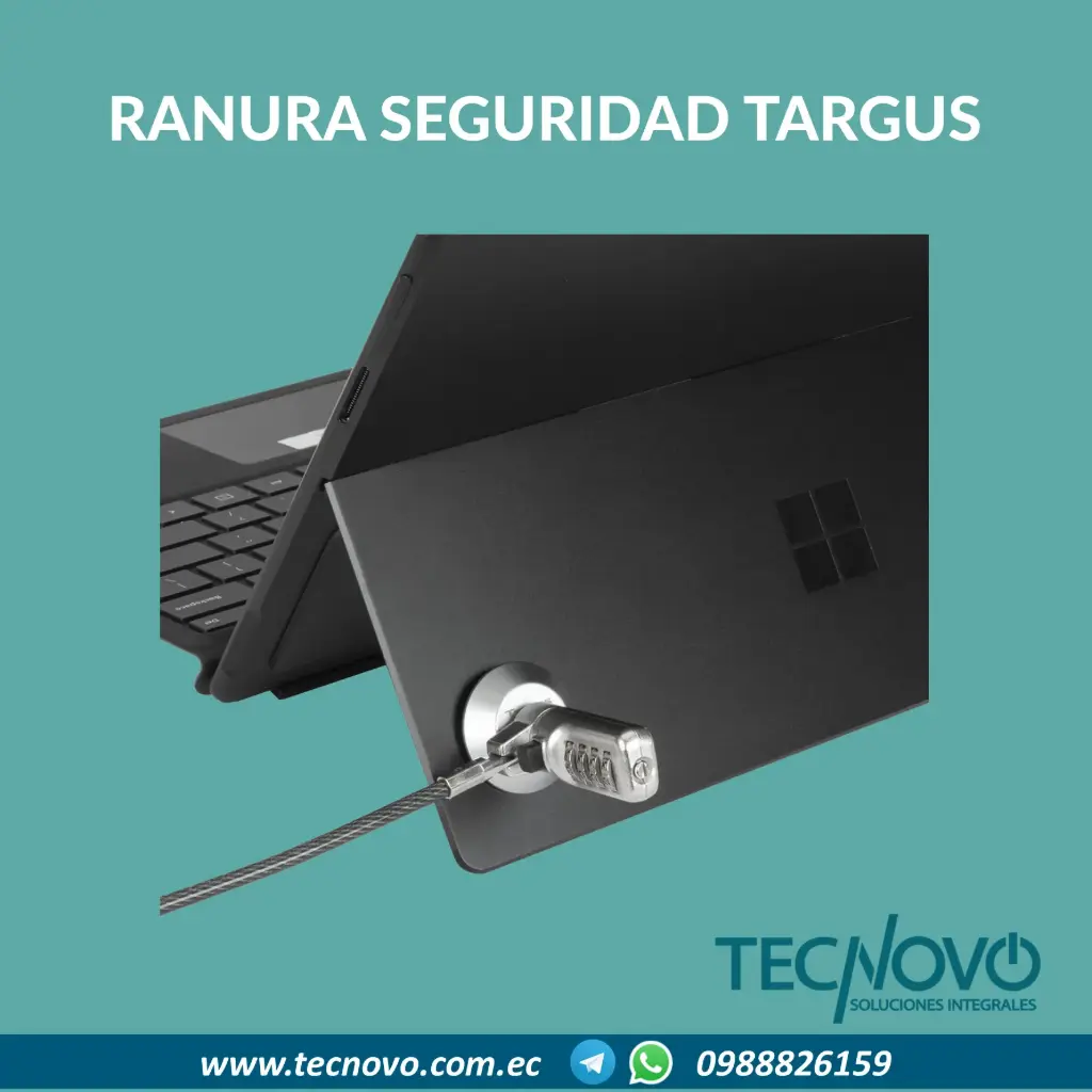 Candado Adaptador de ranura TARGUS (para tablets)