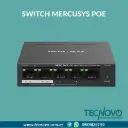 Switch MERCUSYS MS105GP / 5 Puertos Gigabit / 4 PoE / Metal