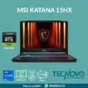 Laptop MSI Katana 15HX I7-14650HX 16GB 512GB-SSD RTX 5060-8GB 15,6" QHD 165Hz