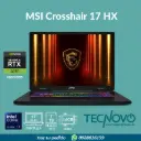 Laptop MSI Crosshair 17 HX Intel Ultra 7-255HX 16GB 1TB-SSD RTX 5070-8GB 17" QHD 240Hz