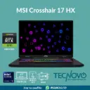 Laptop MSI Crosshair 17 HX Intel Ultra 9-275HX 16GB 1TB-SSD RTX 5070-8GB 17" QHD 240Hz