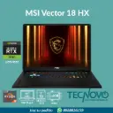 Laptop MSI Vector A18 HX AMD Ryzen 9-8940HX 16GB 1TB-SSD RTX 5080-16GB 18" QHD 240Hz
