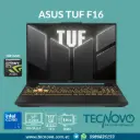 Laptop ASUS TUF Gaming F16 FX607VJ Intel Core 5-210H 16GB 512GB-SSD RTX 3050 4GB 16" FHD 144Hz + MOCHILA