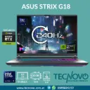 Laptop Asus ROG Strix Scar G18 Intel Core Ultra 9-275HX 32GB 1TB SSD RTX-5060 8GB 18" 2.5K 240Hz