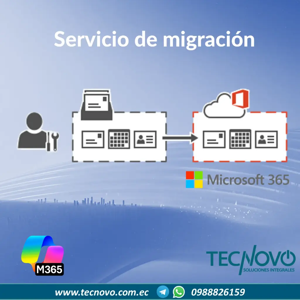 Servicio de migración de buzones de correo a Microsoft 365
