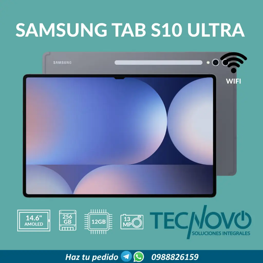 Tablet Samsung Tab S10 ULTRA 12GB 256GB 14.6" Wifi + Lápiz