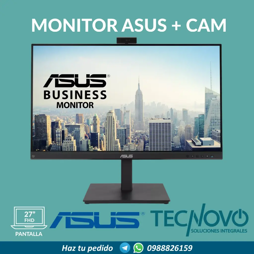 Monitor ASUS BE279QSK Corporativo 27" Full HD