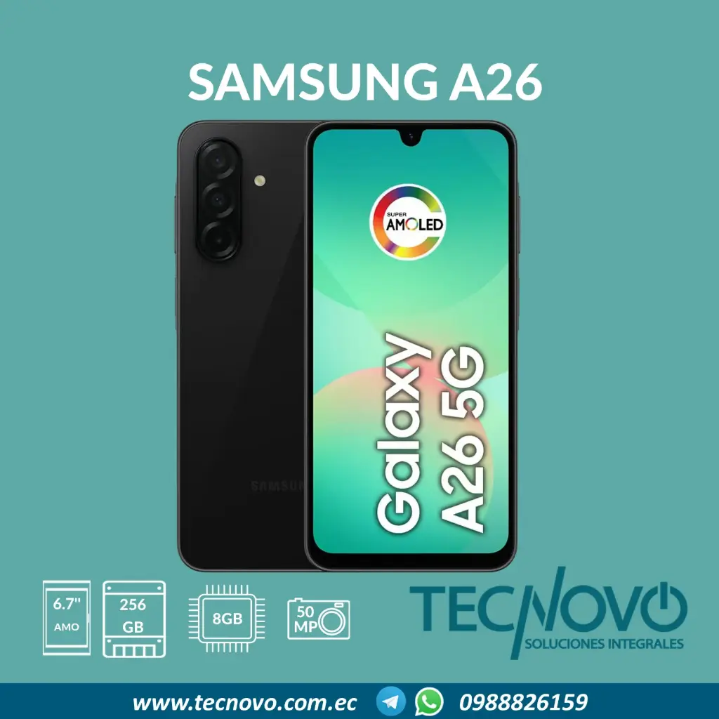 Celular Samsung Galaxy A26 8GB/256GB