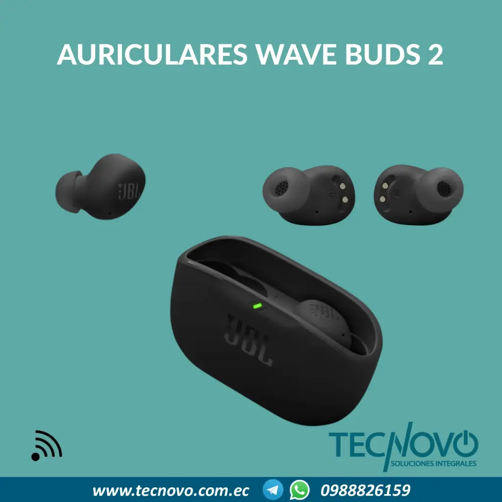 Auriculares inalámbricos JBL Wave Buds 2