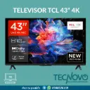 Televisor TCL 43" UHD 43V6C