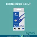 Extensión Cable USB 3.0 XTECH XTC-353 Azul 6ft 1.82mt