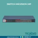 Switch Hikvision 24 Puertos 10/100MB + 2 10/100/1000MB + 2 FIBRA GIGABITE