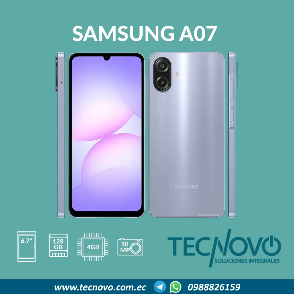 Celular Samsung A07 4GB/128GB